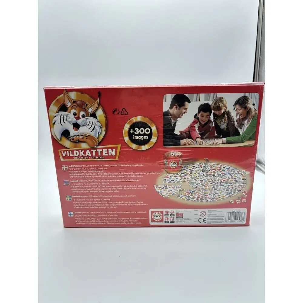 Vildkatten 300 +. Game. New. Sealed. “The Wildcat”. Danish/Norwegian/Swedish